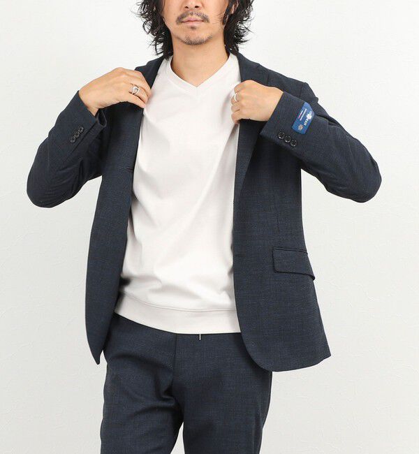 NOLLEY'S goodman「《ビジカジ対応》シルケットスムース Vネック ドレスロンT 26AW」|Tシャツ・カットソー|