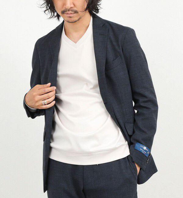 NOLLEY'S goodman「《ビジカジ対応》シルケットスムース Vネック ドレスロンT 26AW」|Tシャツ・カットソー|