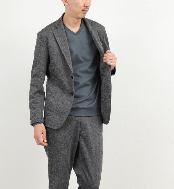 NOLLEY'S goodman「《ビジカジ対応》シルケットスムース Vネック ドレスロンT 26AW」|Tシャツ・カットソー|