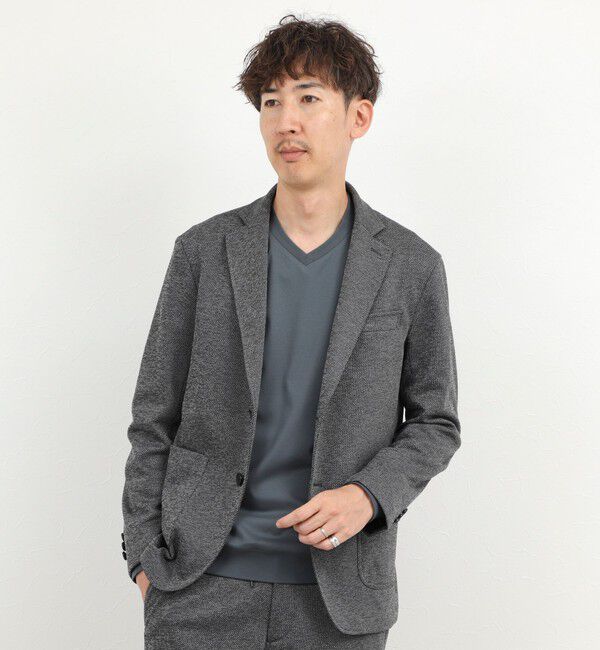 NOLLEY'S goodman「《ビジカジ対応》シルケットスムース Vネック ドレスロンT 26AW」|Tシャツ・カットソー|