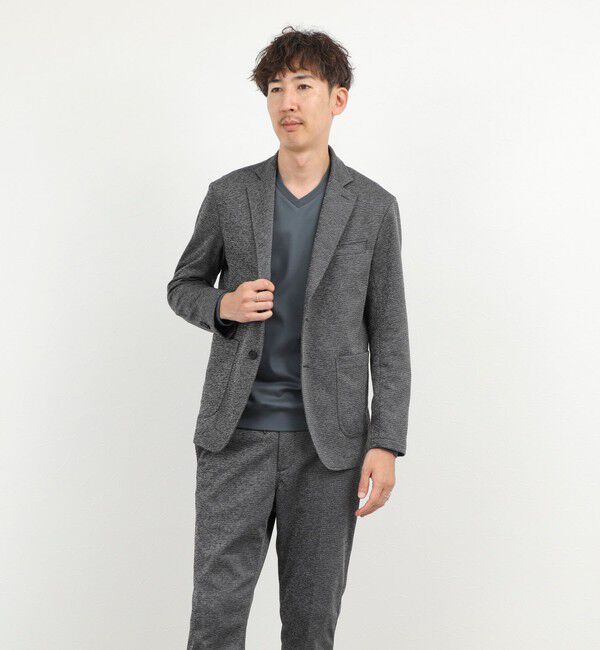 NOLLEY'S goodman「《ビジカジ対応》シルケットスムース Vネック ドレスロンT 26AW」|Tシャツ・カットソー|