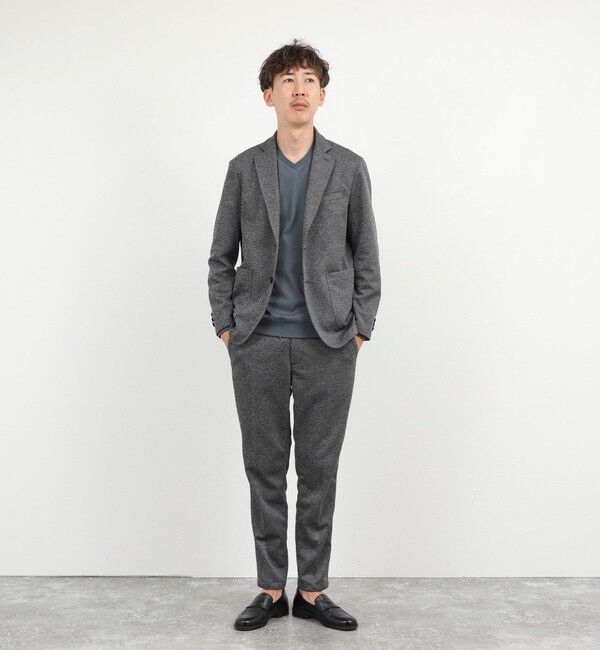 NOLLEY'S goodman「《ビジカジ対応》シルケットスムース Vネック ドレスロンT 26AW」|Tシャツ・カットソー|
