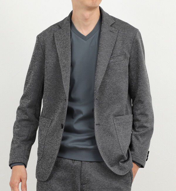 NOLLEY'S goodman「《ビジカジ対応》シルケットスムース Vネック ドレスロンT 26AW」|Tシャツ・カットソー|