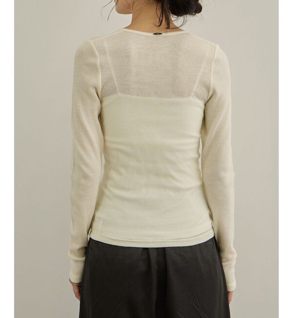 SALON adam et rope'「HugWool ヘンリーネックプルオーバー / イージーケア」|Tシャツ・カットソー|
