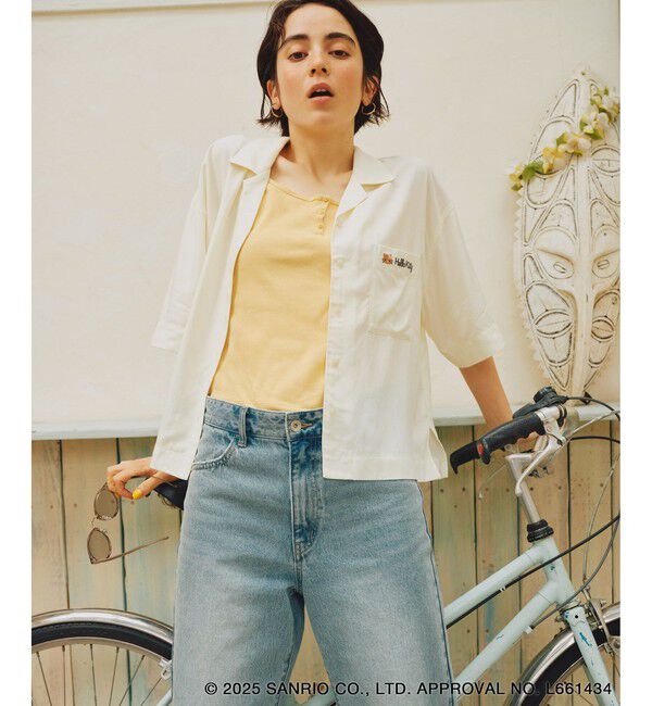 Rope&rsquo;Picnic「【ROPE' PICNIC&times;ハローキティ コラボ】日焼けハローキティ アソートシャツ」|シャツ・ブラウス|