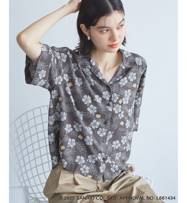 Rope&rsquo;Picnic「【ROPE' PICNIC&times;ハローキティ コラボ】日焼けハローキティ アソートシャツ」|シャツ・ブラウス|
