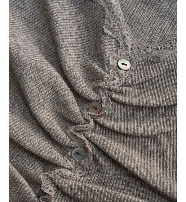 Rope&rsquo;Picnic「フロントギャザーVネックカットトップス」|Tシャツ・カットソー|