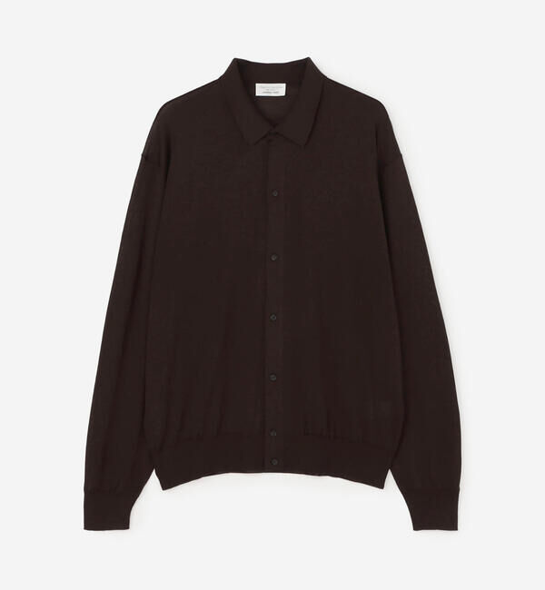  「roberto collina | 〈別注〉メリノウール ニットシャツカーディガン MEN」|ニット・セーター|