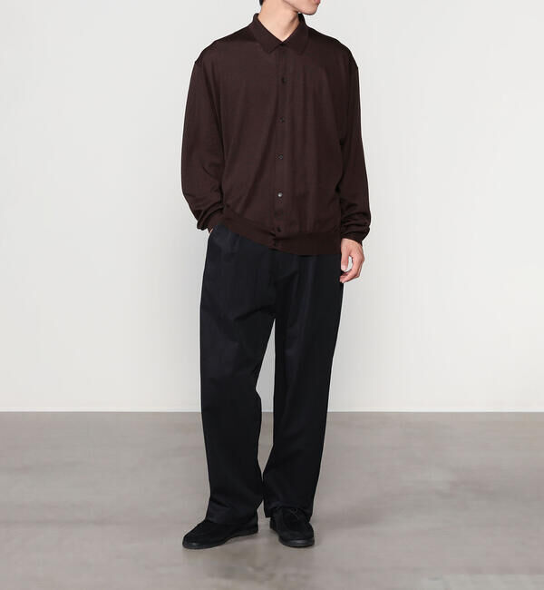  「roberto collina | 〈別注〉メリノウール ニットシャツカーディガン MEN」|ニット・セーター|