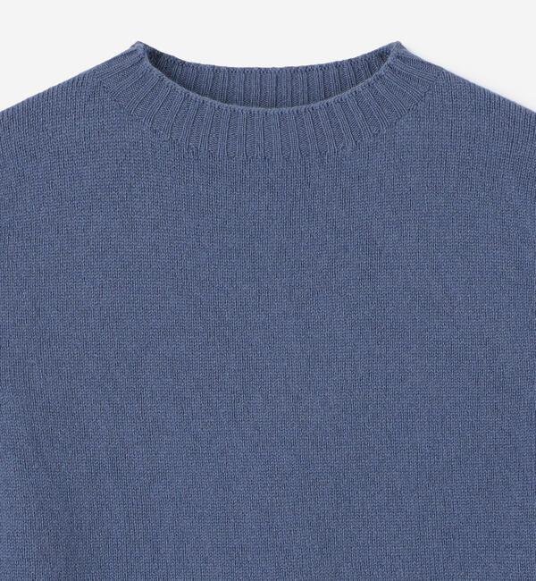 Morris & Sons「MORRIS & SONS | ジーロンラム クルーネックベスト WOMEN」|ベスト・ジレ|
