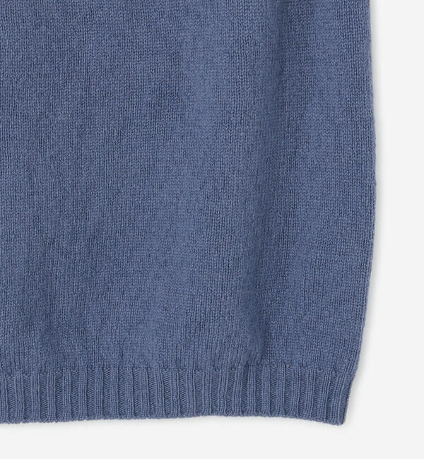 Morris & Sons「MORRIS & SONS | ジーロンラム クルーネックベスト WOMEN」|ベスト・ジレ|