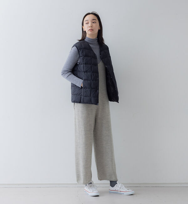 collex「ナチュラルファインヤーンニットコンビネゾン」|オールインワン|