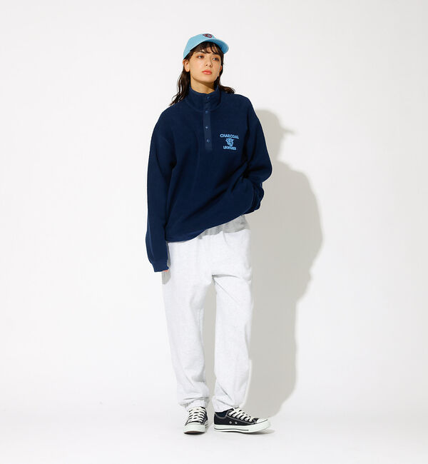 ABAHOUSE「【AMERICANA&times;ORIGINAL Charcoal／アメリカーナ&times;オリジナ」|スウェット・ジャージ|