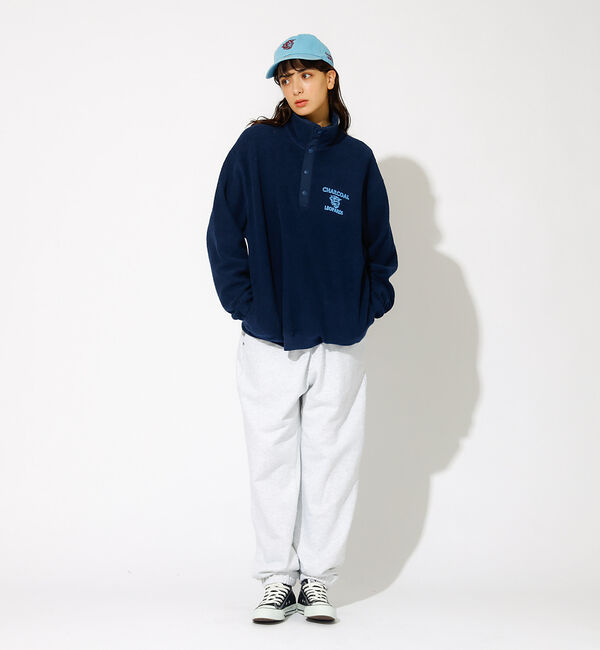 ABAHOUSE「【AMERICANA&times;ORIGINAL Charcoal／アメリカーナ&times;オリジナ」|スウェット・ジャージ|