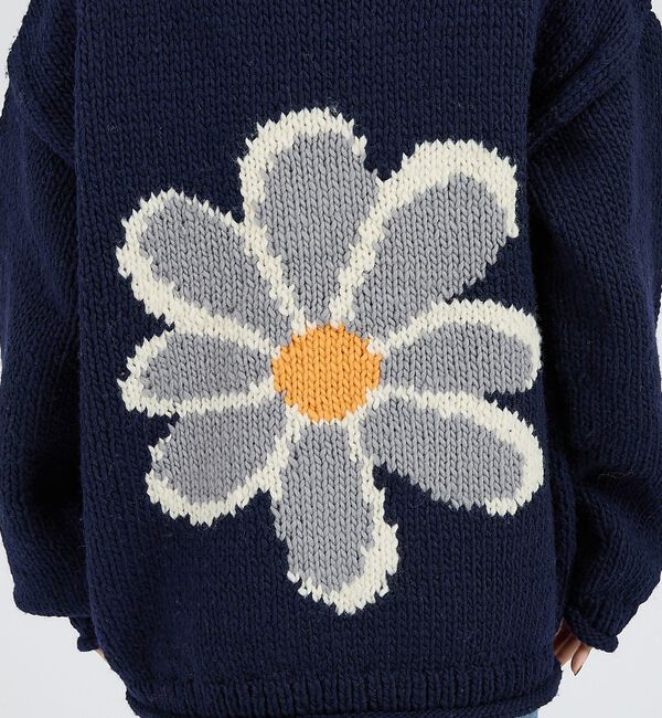 ABAHOUSE「【THRIFTY LOOK / スリフティールック】HAND KNIT ROLL」|ニット・セーター|