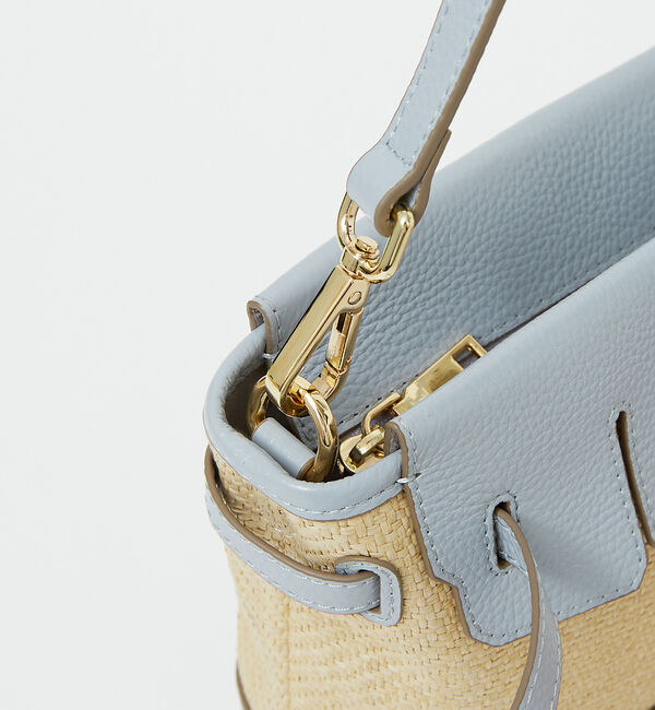 LOWELL things「Legacy/レザー&times;異素材ミニショルダー SUMMER BAG　」|ショルダー・メッセンジャー|