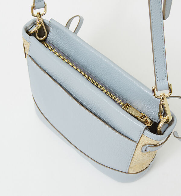 LOWELL things「Legacy/レザー&times;異素材ミニショルダー SUMMER BAG　」|ショルダー・メッセンジャー|