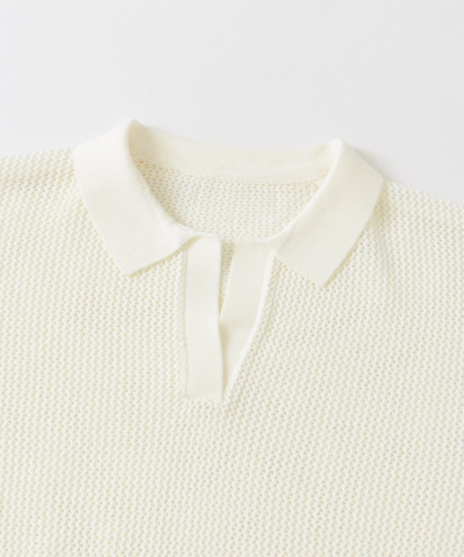 URBAN RESEARCH DOORS「クロップドメッシュシャツ(KIDS)」|ニット・セーター|