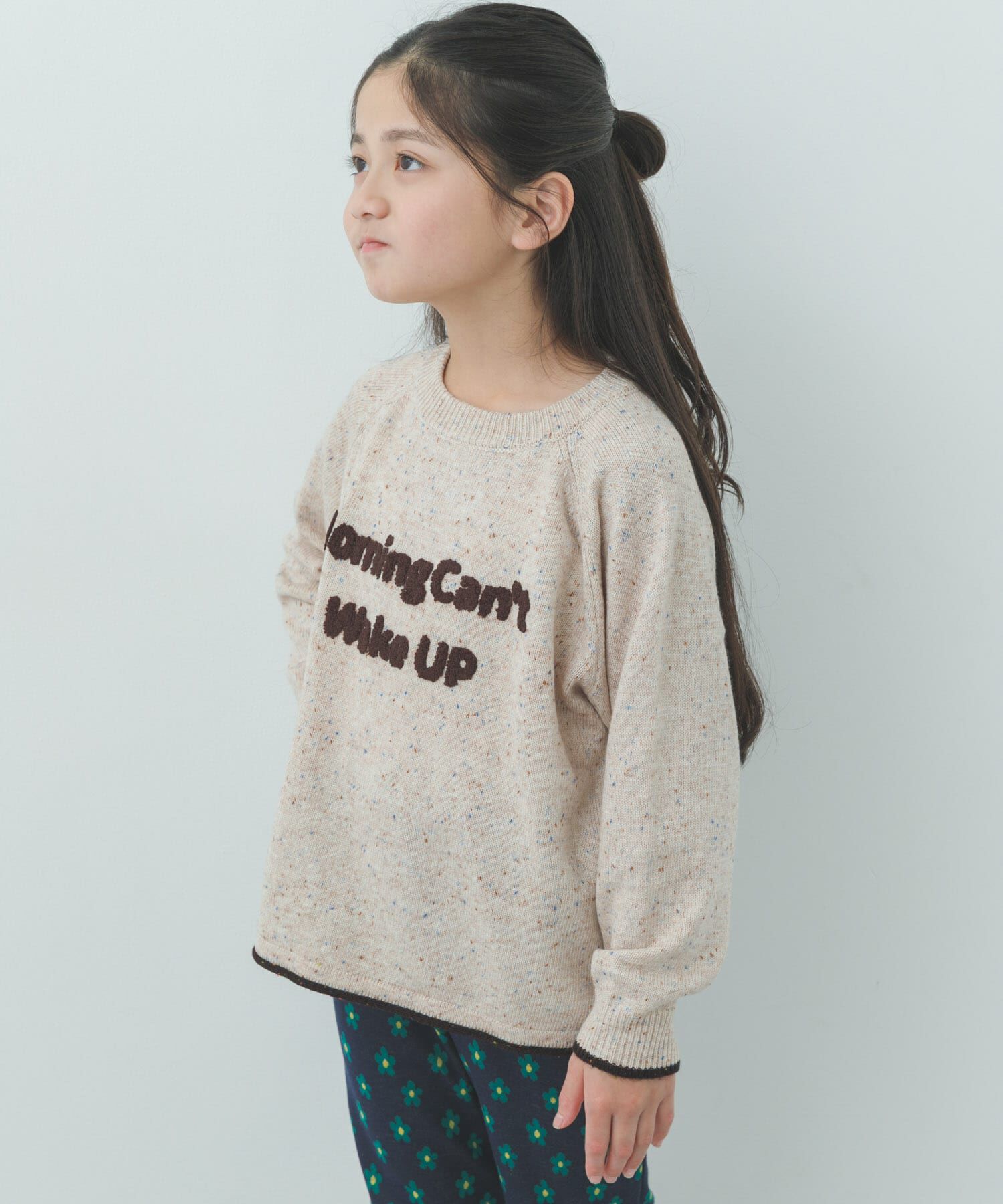 URBAN RESEARCH DOORS「サガラ刺繍ロゴニット(KIDS)」|ニット・セーター|