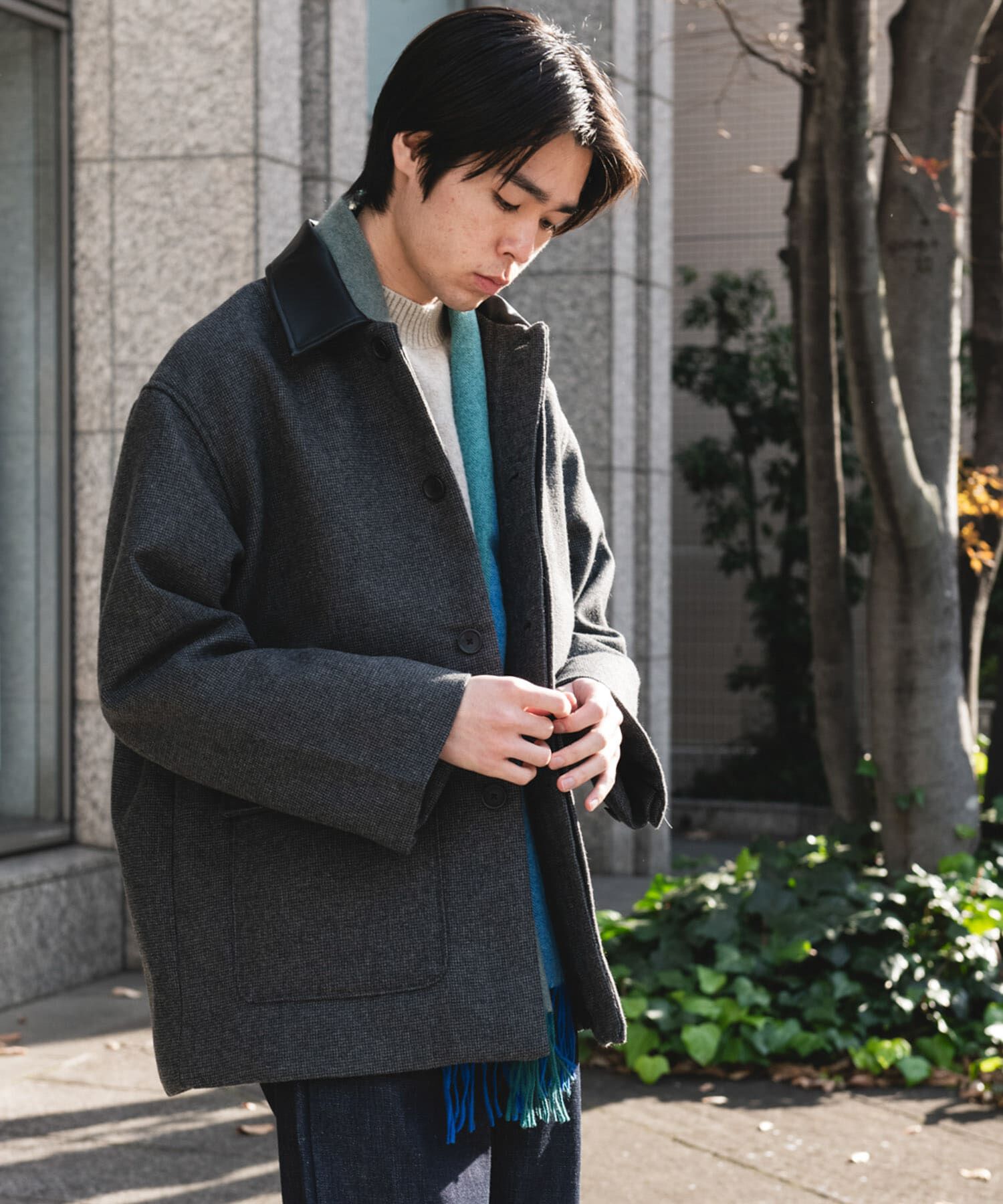 URBAN RESEARCH DOORS「ウールブレンドカバーオール」|その他|