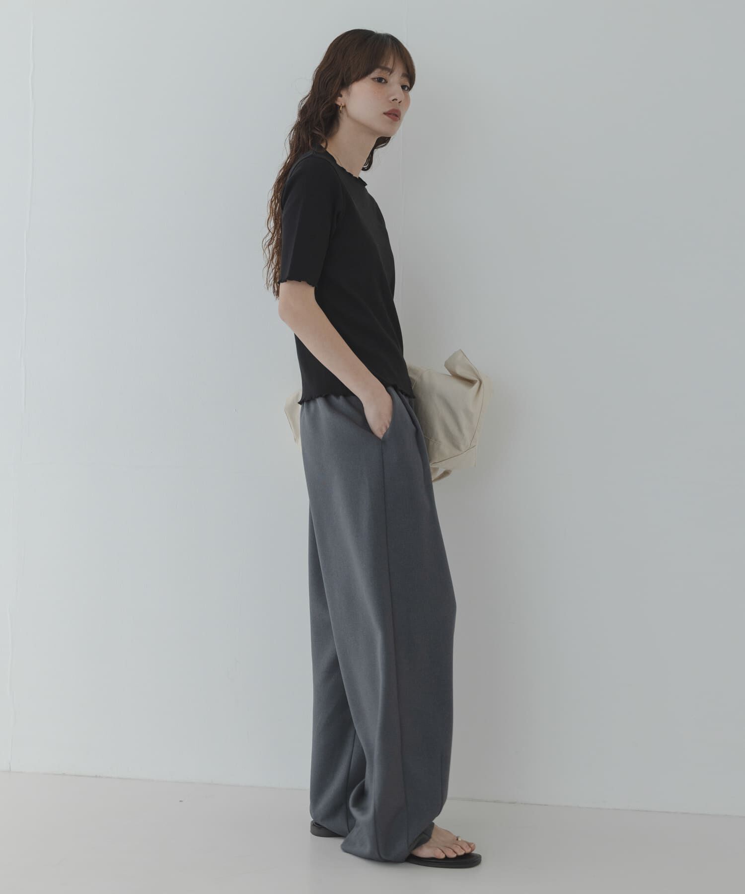 Sonny Label 「汗ジミ防止メロウクルーネックアソートプルオーバー」|Tシャツ・カットソー|