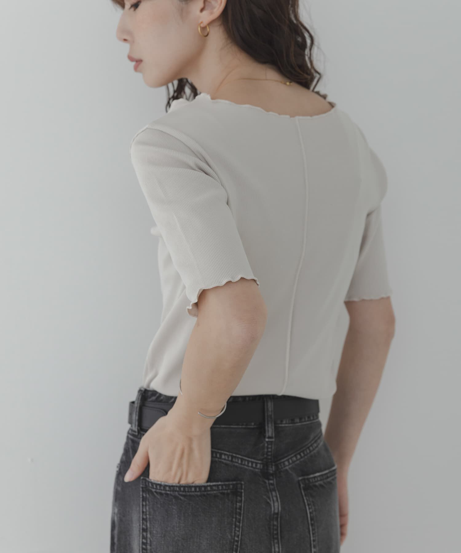Sonny Label 「汗ジミ防止メロウクルーネックアソートプルオーバー」|Tシャツ・カットソー|
