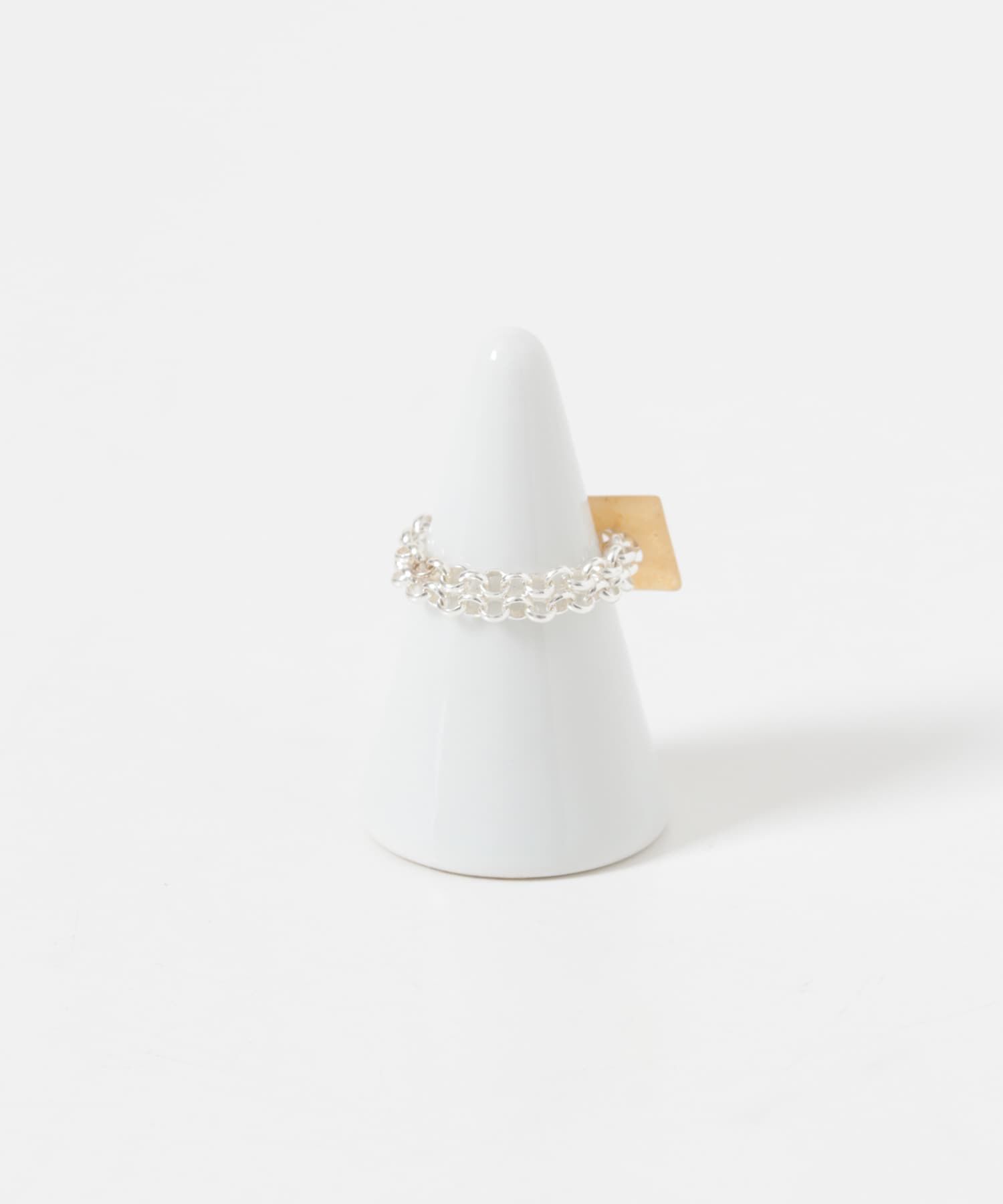 SMELLY「SMELLY so&rsquo;　redaventurine chain ring」|リング|