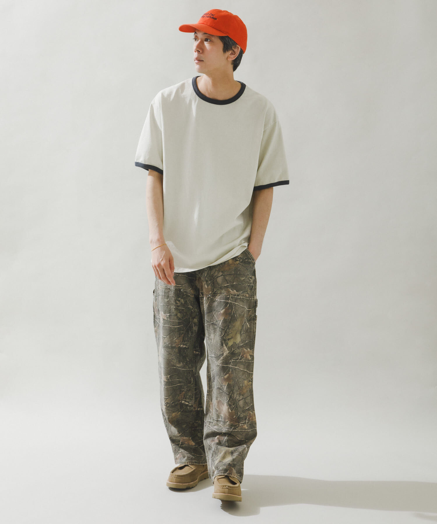 URBAN RESEARCH「ANOTHER OFFICE　Homeboy Garment Ringer t-shirts」|Tシャツ・カットソー|