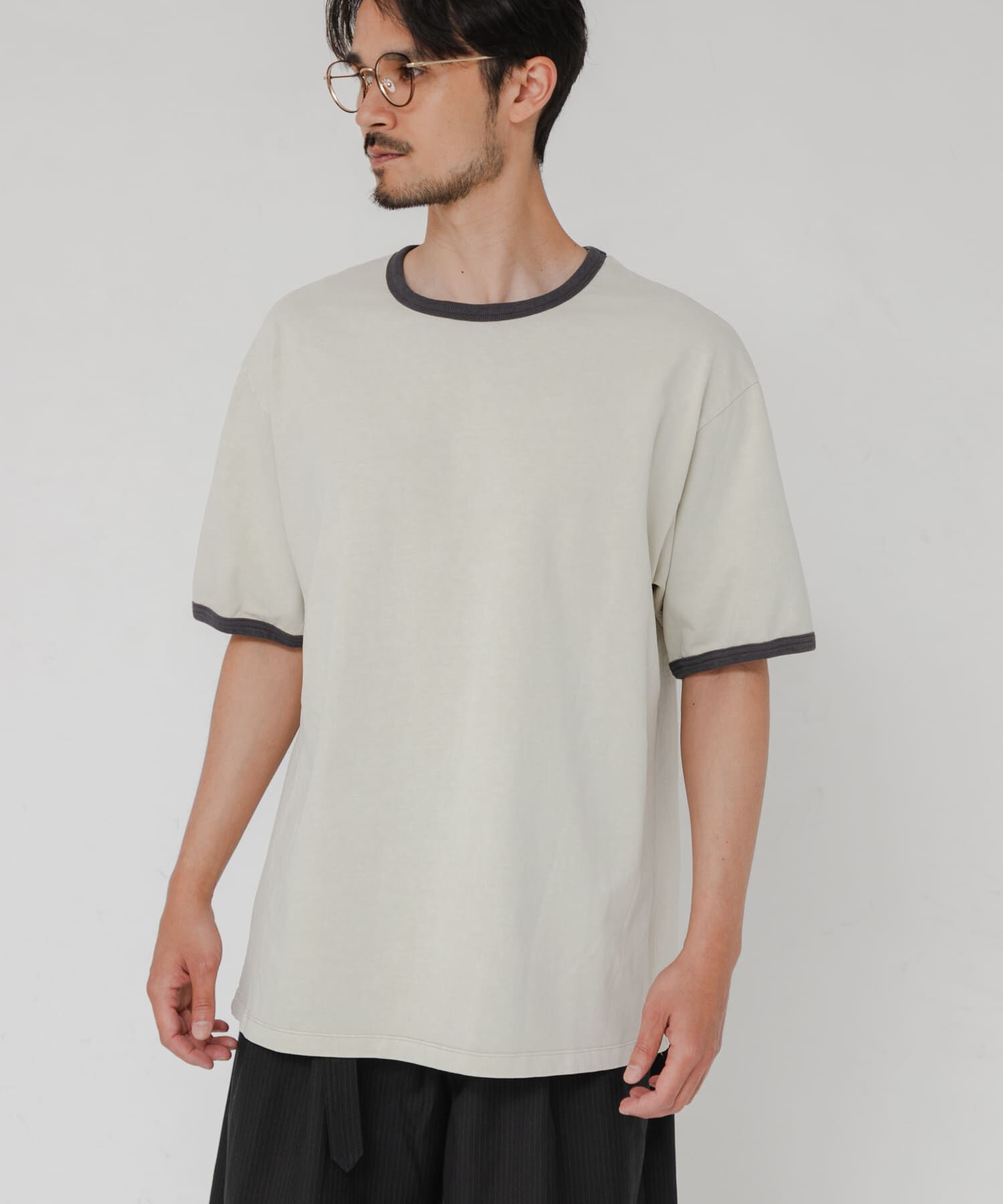 URBAN RESEARCH「ANOTHER OFFICE　Homeboy Garment Ringer t-shirts」|Tシャツ・カットソー|