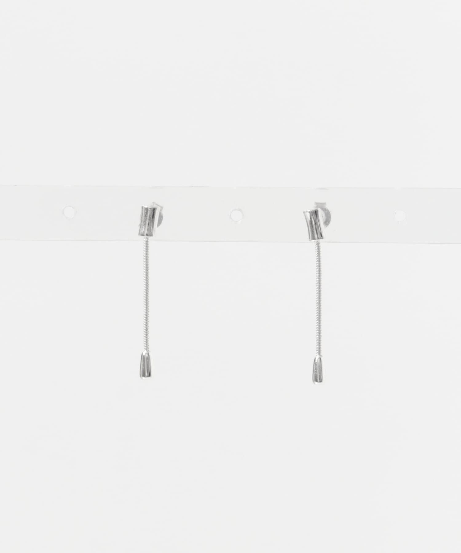 SMELLY「SMELLY so&rsquo;　minimal bar chain pierce」|ピアス|