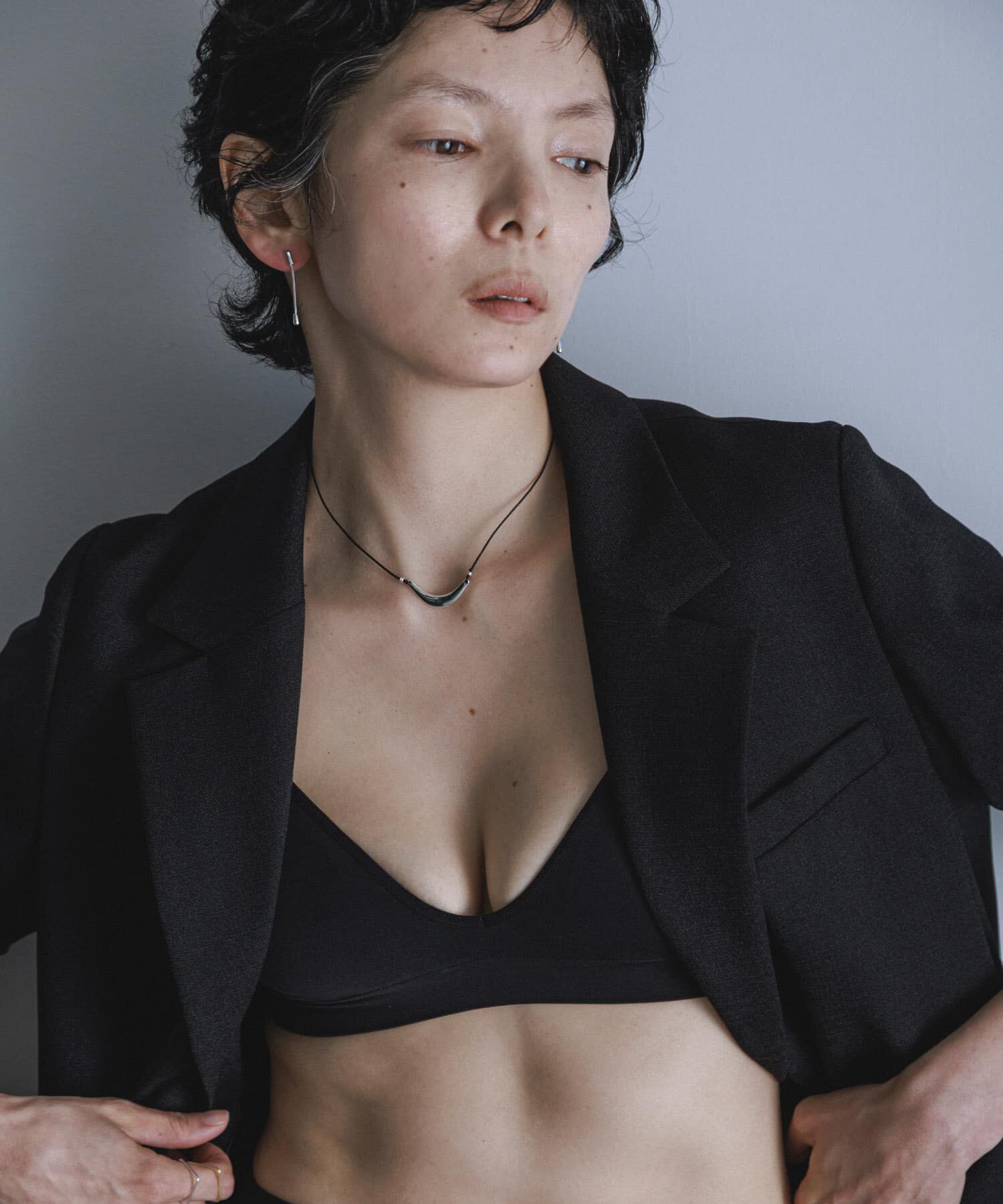 SMELLY「SMELLY so&rsquo;　curved cord necklace」|ネックレス|