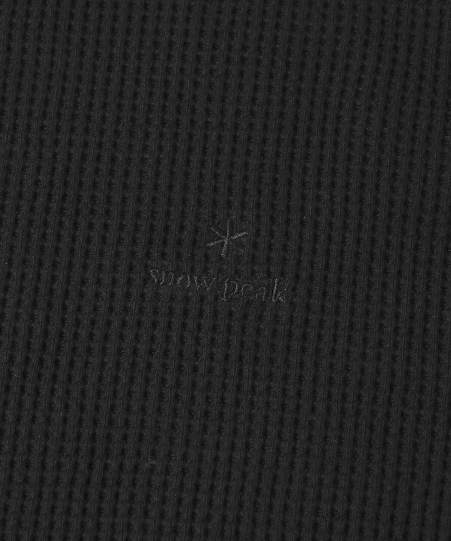 URBAN RESEARCH DOORS「『別注』Snow Peak Apparel&times;DOORS　HEAVYWEIGHT WAFFLE PULLOVER」|Tシャツ・カットソー|