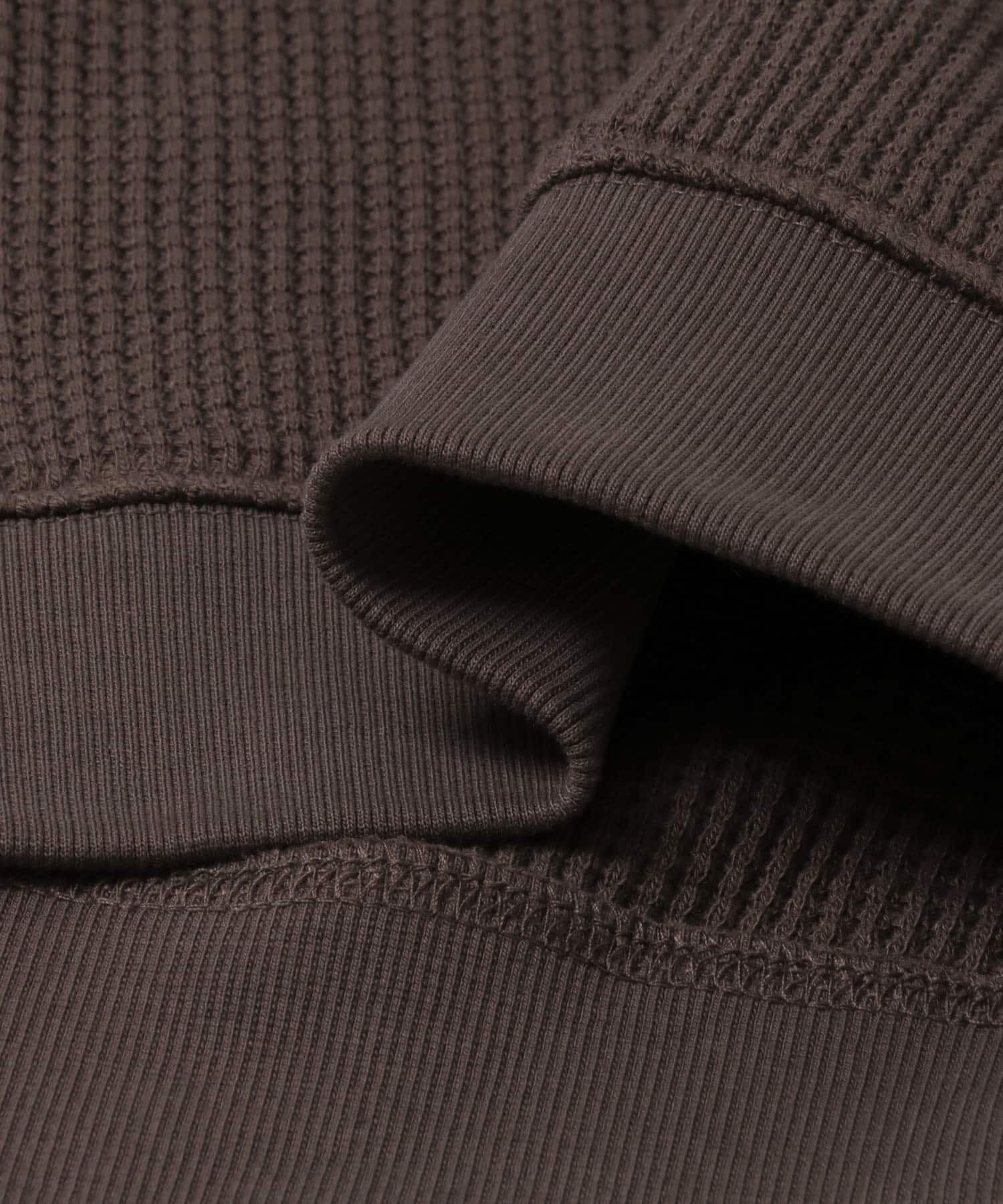 URBAN RESEARCH DOORS「『別注』Snow Peak Apparel&times;DOORS　HEAVYWEIGHT WAFFLE PULLOVER」|Tシャツ・カットソー|