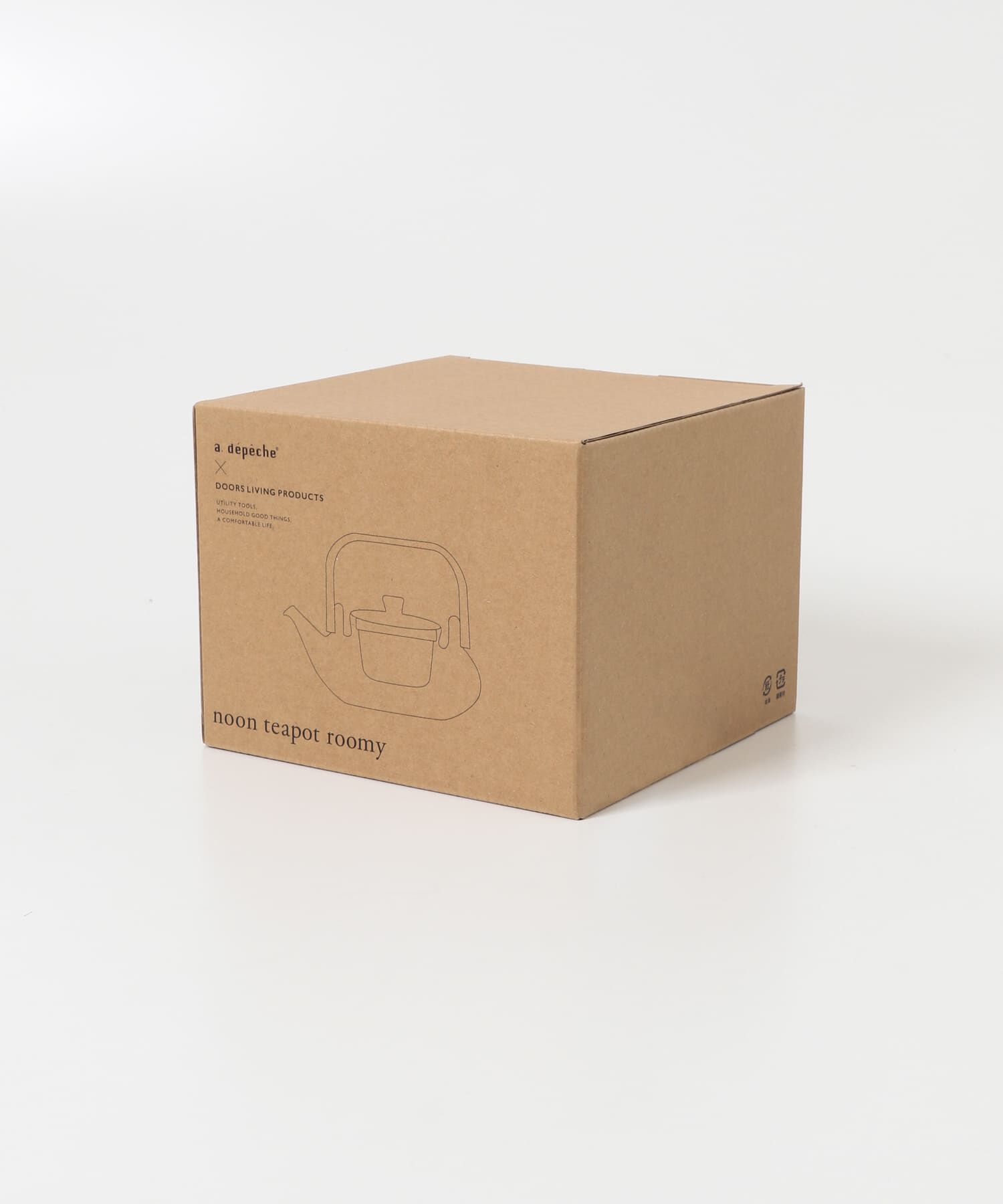 URBAN RESEARCH DOORS「『別注』a.depeche&times;DOORS LIVING PRODUCTS　noon teapot roomy」|食器・キッチングッズ|