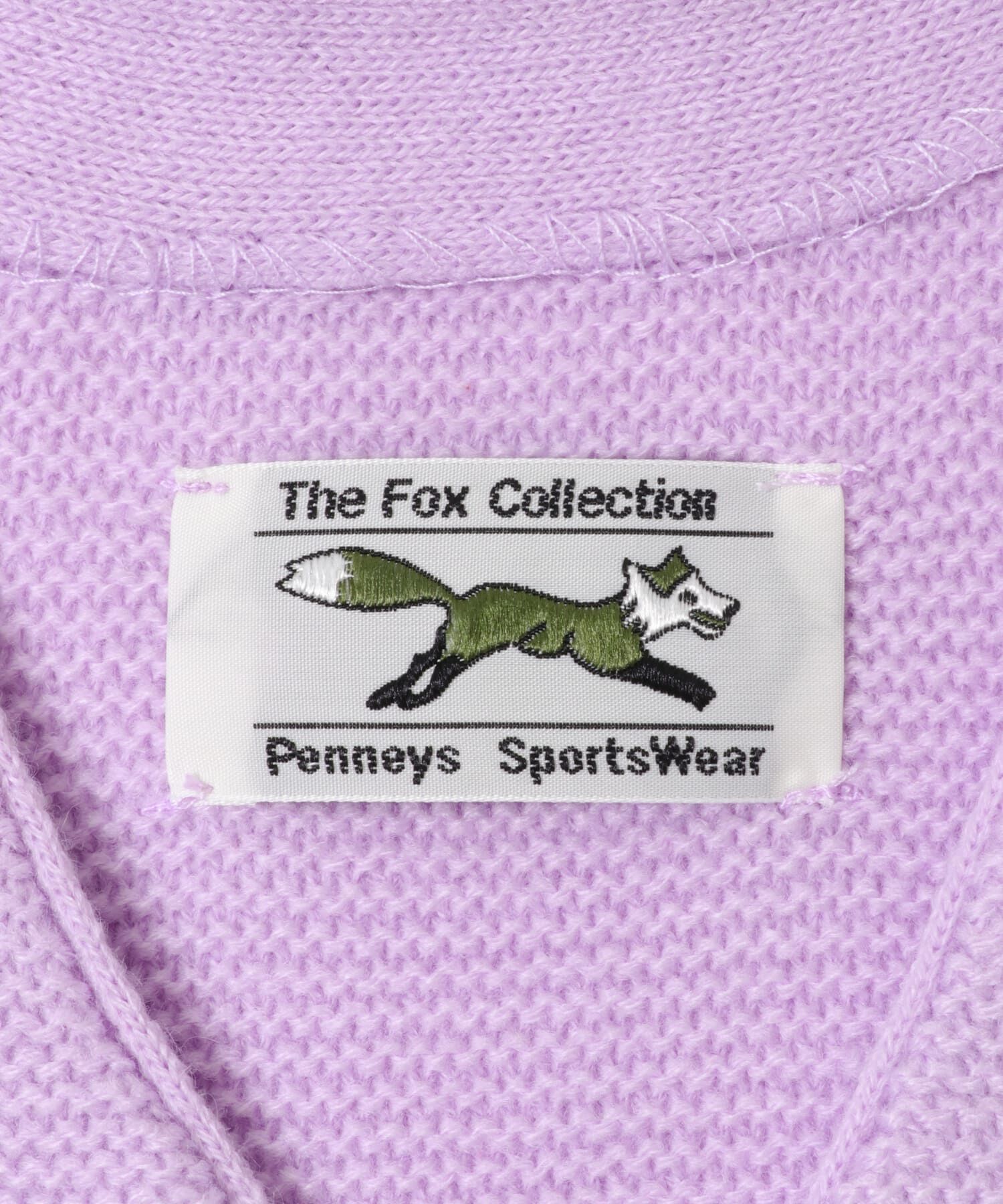 URBAN RESEARCH DOORS「『WEB/一部店舗限定ｶﾗｰ』『別注』PENNEYS&times;DOORS THE FOX Vﾈｯｸｶｰﾃﾞｨｶ」|ニット・セーター|