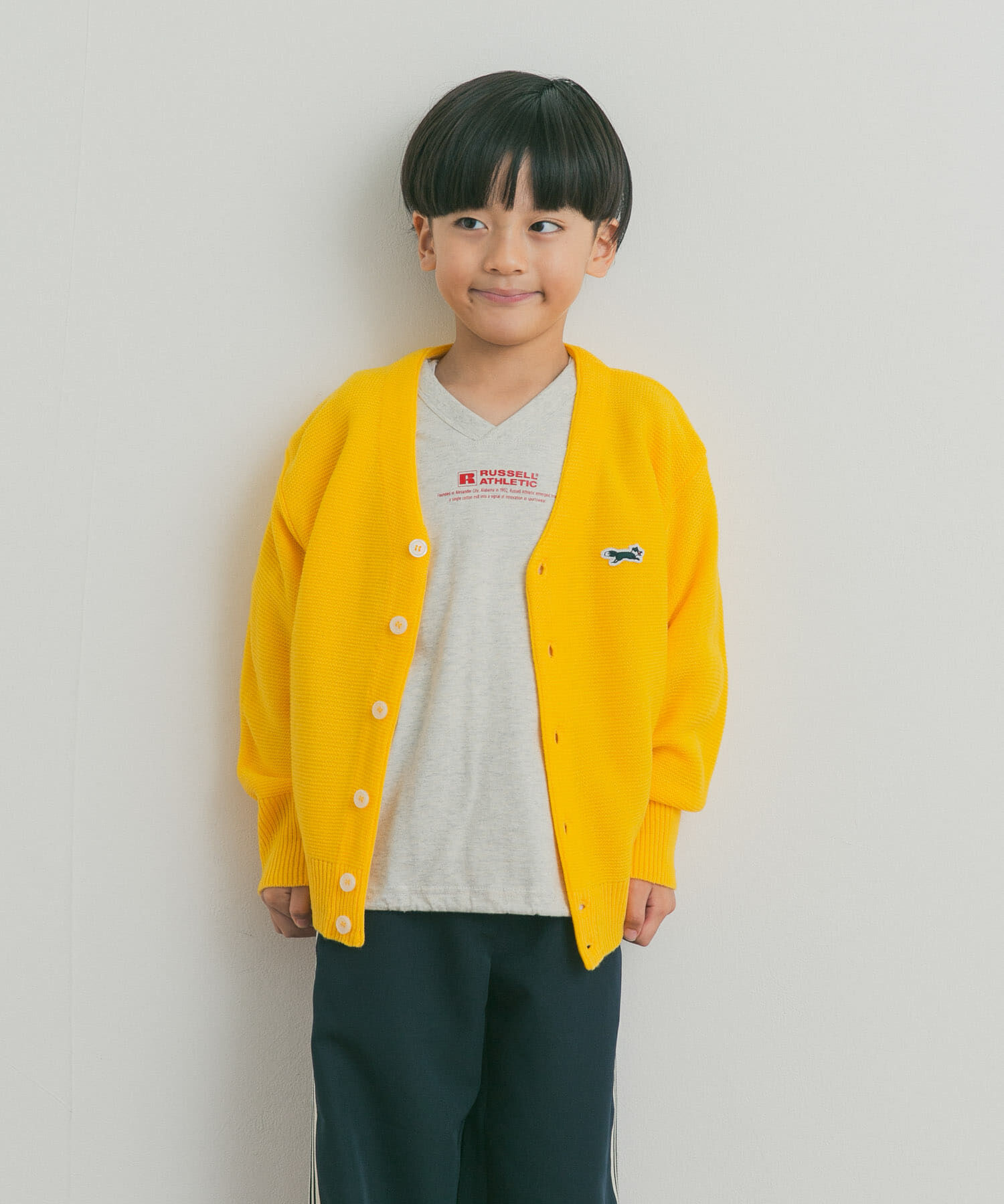 URBAN RESEARCH DOORS「『WEB/一部店舗限定ｶﾗｰ』『別注』PENNEYS&times;DOORS THE FOX Vﾈｯｸｶｰﾃﾞｨｶ」|ニット・セーター|