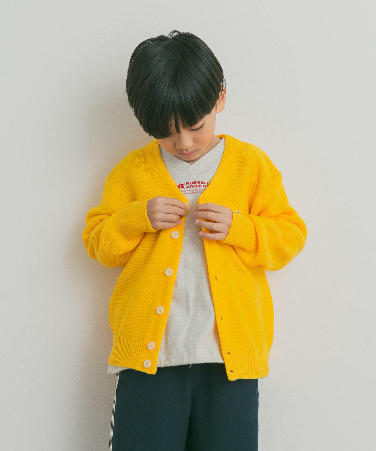 URBAN RESEARCH DOORS「『WEB/一部店舗限定ｶﾗｰ』『別注』PENNEYS&times;DOORS THE FOX Vﾈｯｸｶｰﾃﾞｨｶ」|ニット・セーター|