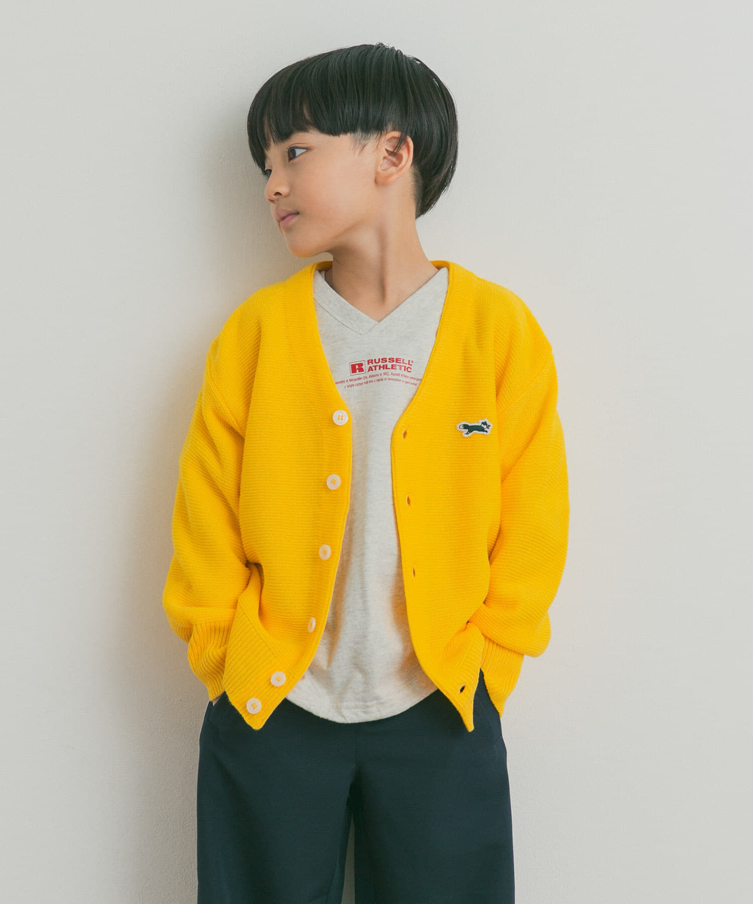 URBAN RESEARCH DOORS「『WEB/一部店舗限定ｶﾗｰ』『別注』PENNEYS&times;DOORS THE FOX Vﾈｯｸｶｰﾃﾞｨｶ」|ニット・セーター|