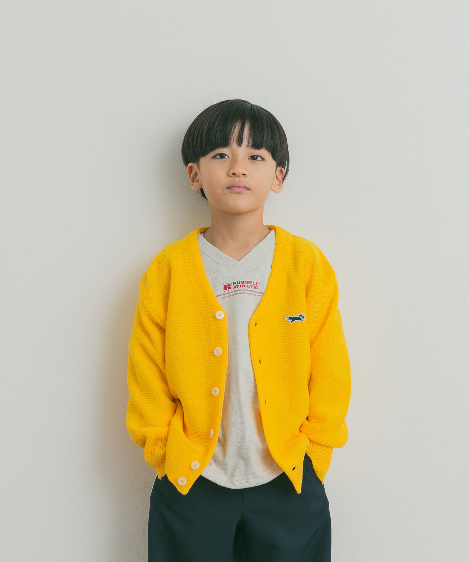 URBAN RESEARCH DOORS「『WEB/一部店舗限定ｶﾗｰ』『別注』PENNEYS&times;DOORS THE FOX Vﾈｯｸｶｰﾃﾞｨｶ」|ニット・セーター|