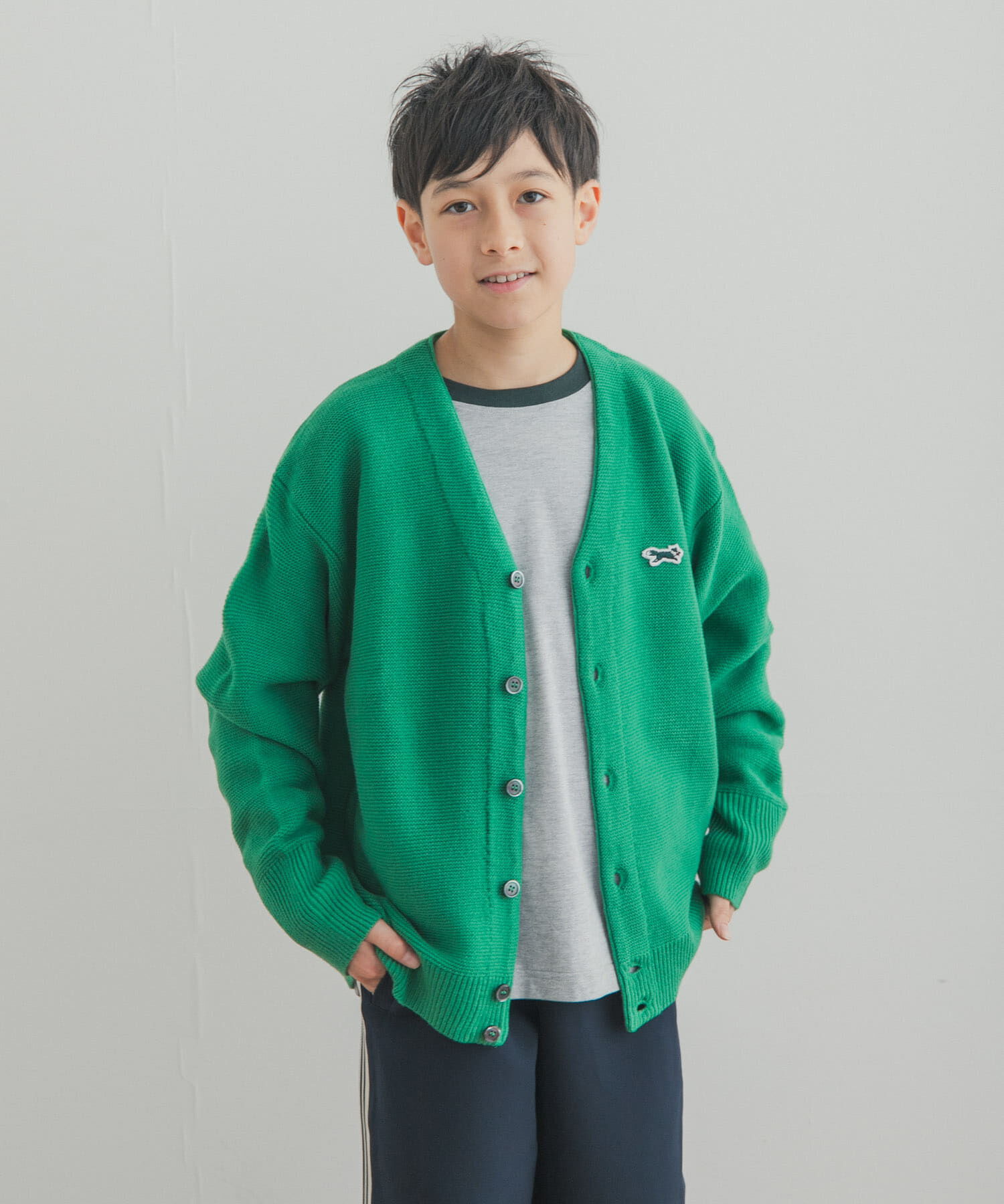 URBAN RESEARCH DOORS「『WEB/一部店舗限定ｶﾗｰ』『150ｻｲｽﾞ』『別注』PENNEYS&times;DOORS THE FOX Vﾈｯ」|ニット・セーター|