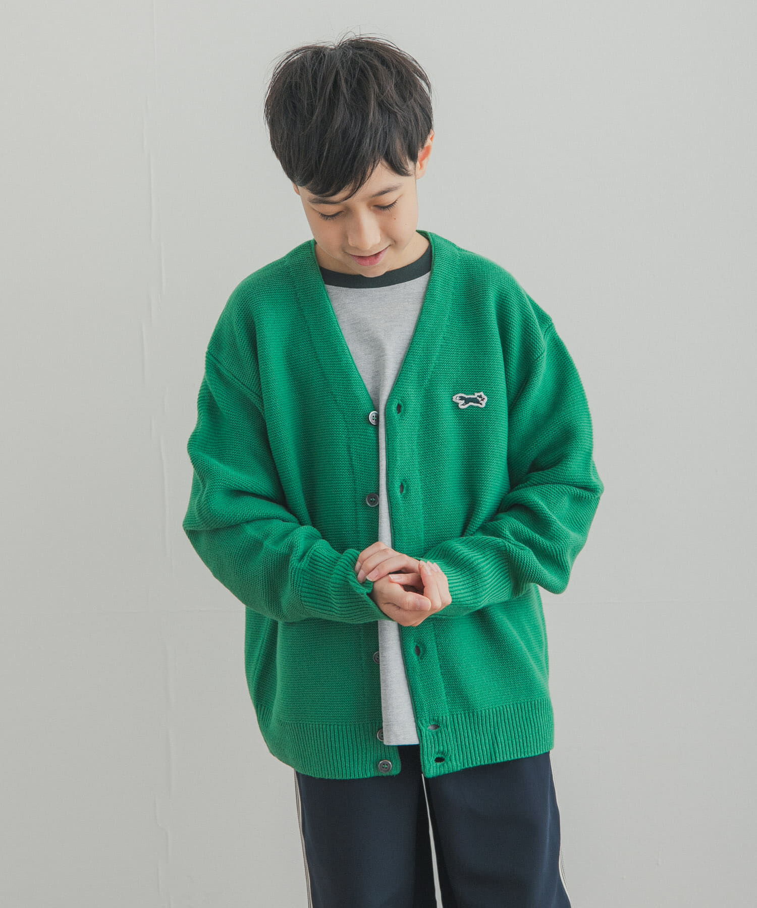 URBAN RESEARCH DOORS「『WEB/一部店舗限定ｶﾗｰ』『150ｻｲｽﾞ』『別注』PENNEYS&times;DOORS THE FOX Vﾈｯ」|ニット・セーター|