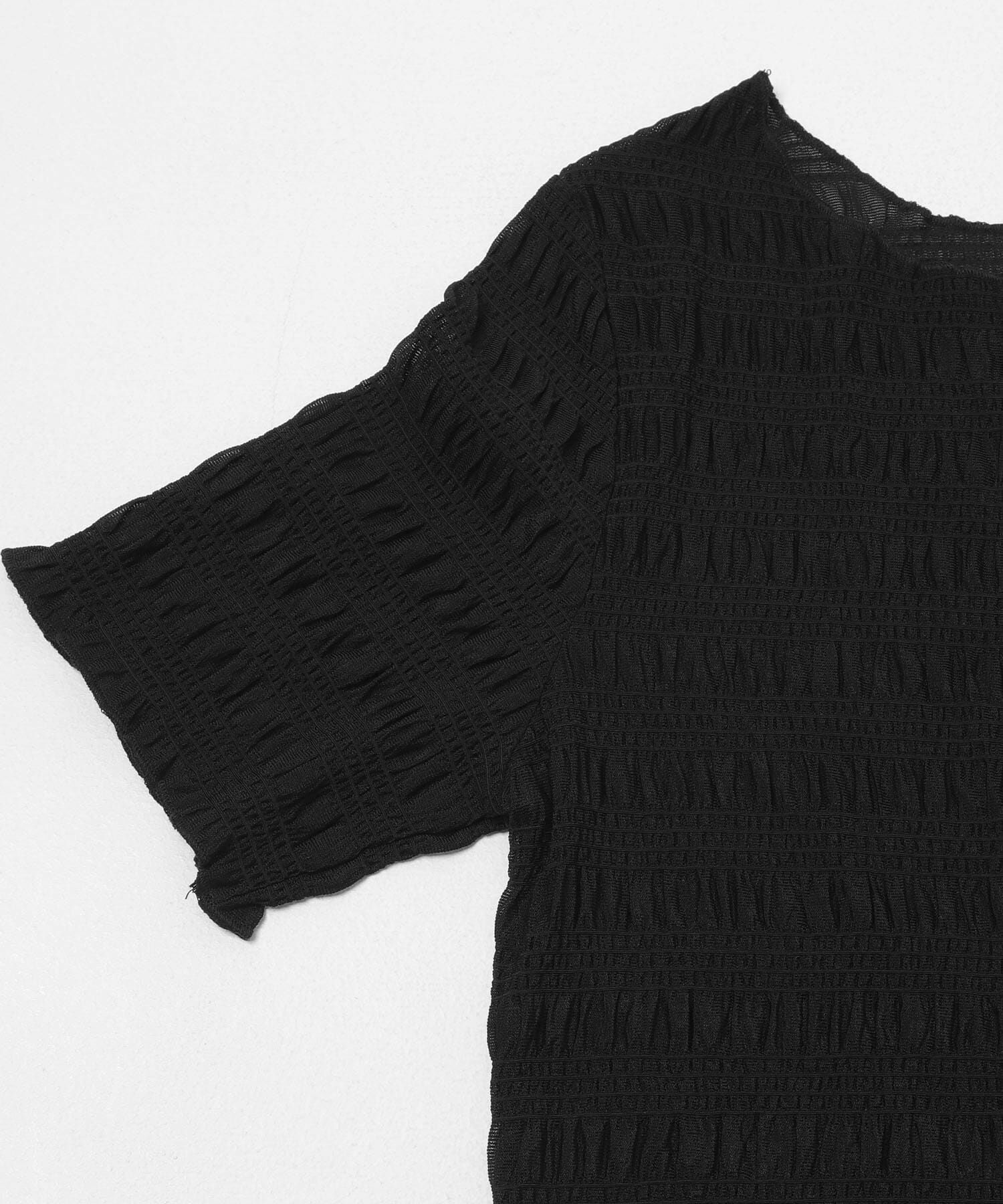 SENSE OF PLACE by URBAN RESEARCH「シャーリングシアートップ(5分袖)」|Tシャツ・カットソー|