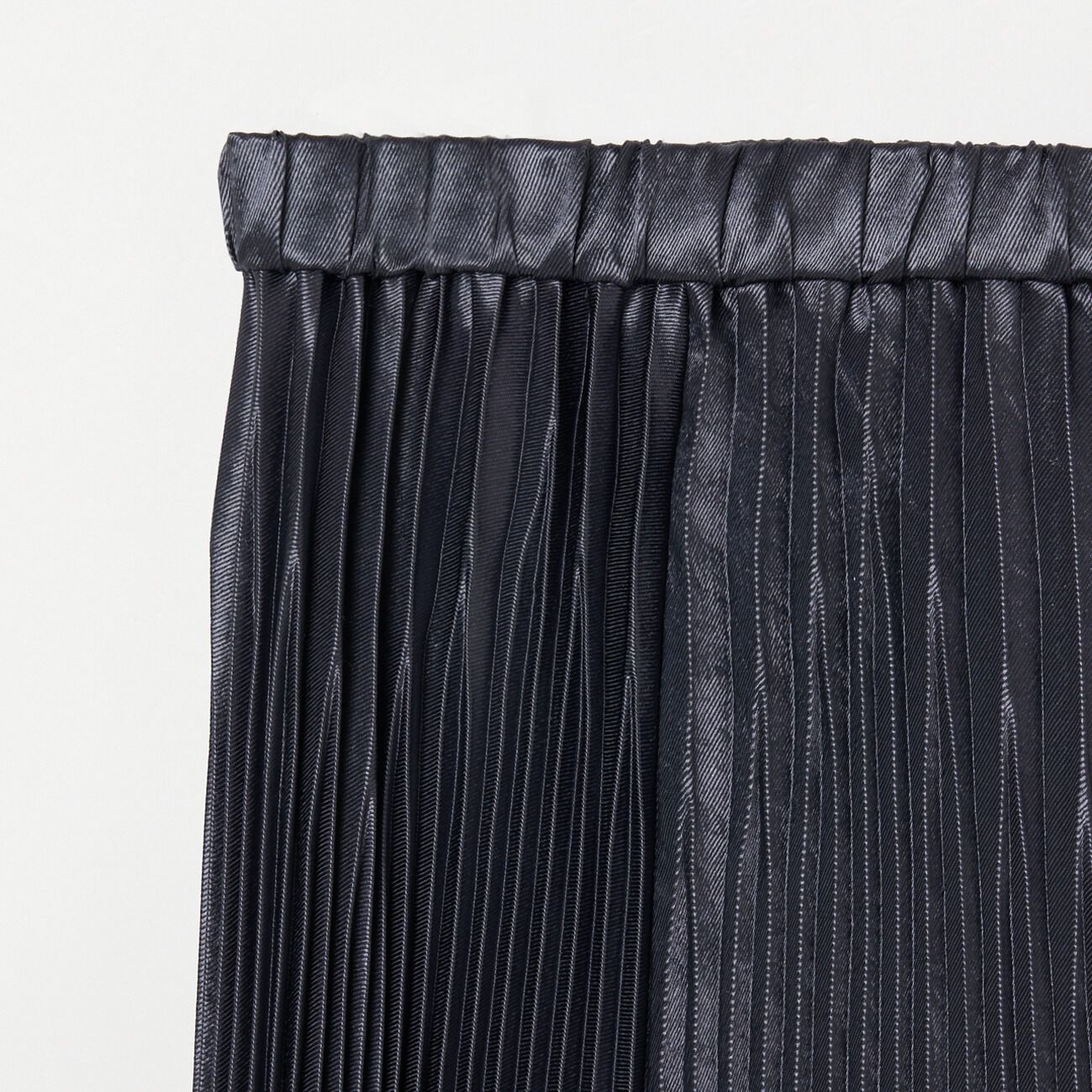 HELIOPOLE「HELIOPOLE SHINY TWILL PLEATED SKIRT」|スカート|