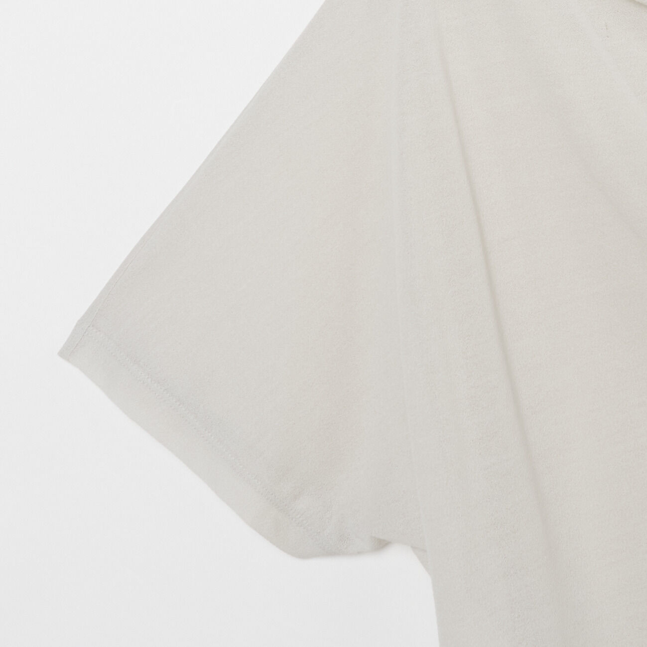  「HAKUJI Crepe jersey asym T-shirt」|Tシャツ・カットソー|