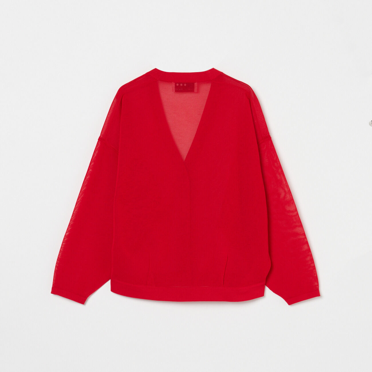  「three dots SLEEK SHEER CARDIGAN」|ニット・セーター|