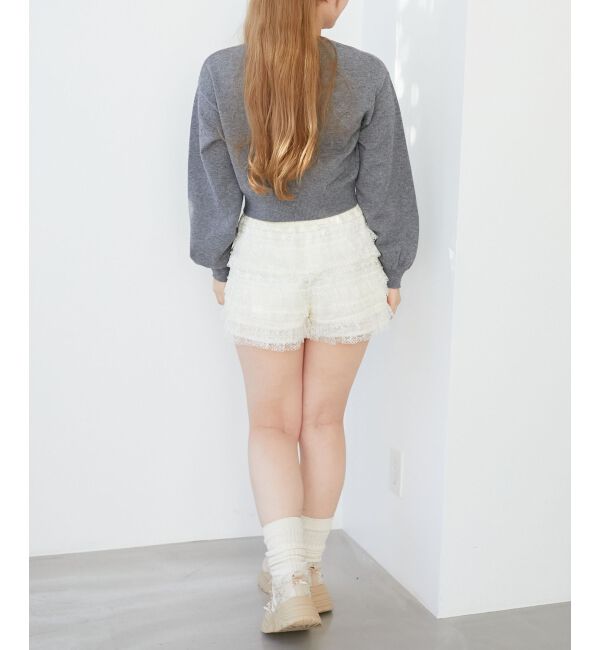  「オメカシにゃんずリボンニット」|ニット・セーター|