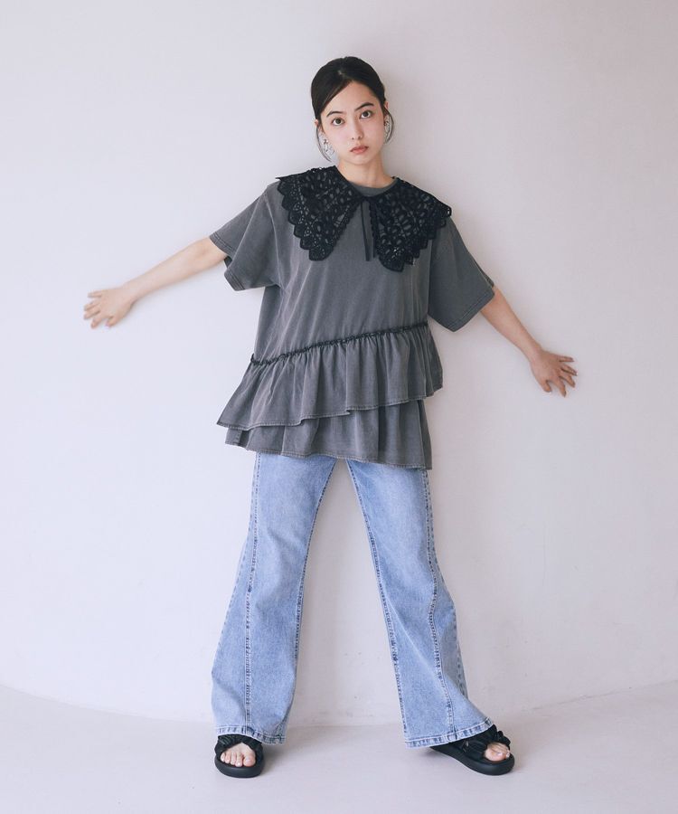 earth music&ecology「レースつけ襟」|その他|