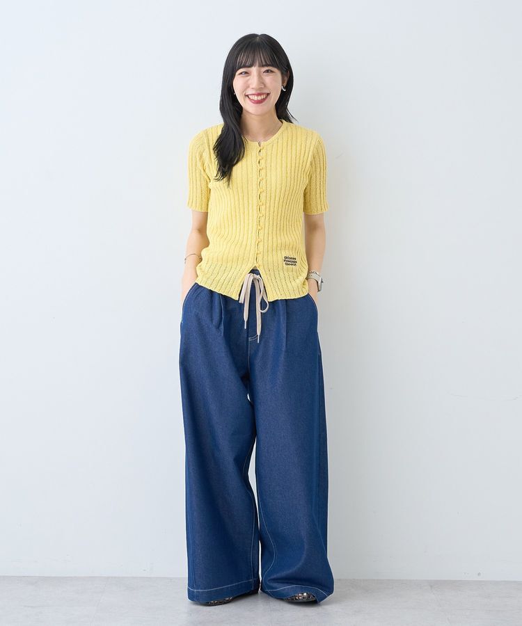 AMERICAN HOLIC「【BLUE SEAL】メランジニットプルオーバー」|ニット・セーター|