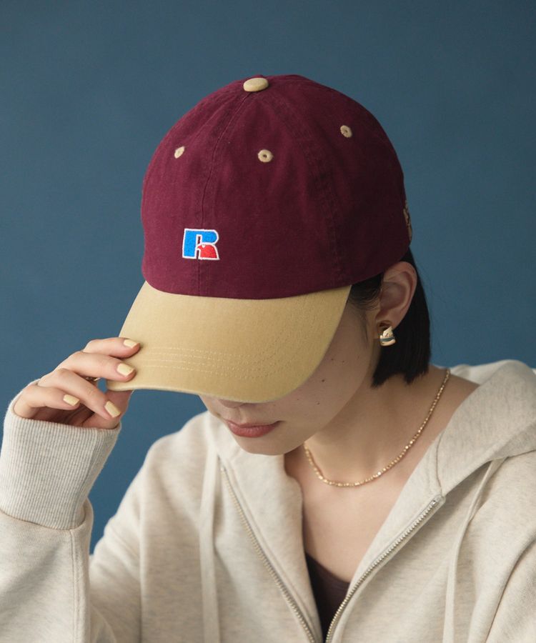 AMERICAN HOLIC「【RUSSELL】ロゴキャップ」|その他|バーガンディー