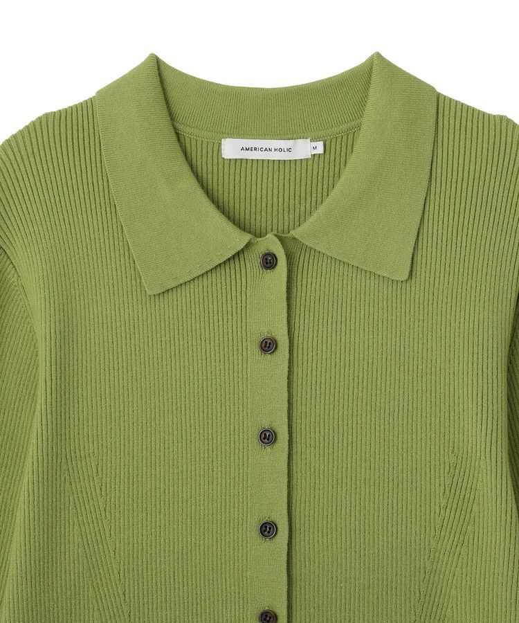 AMERICAN HOLIC「【バイパチ】襟付きニット」|ニット・セーター|